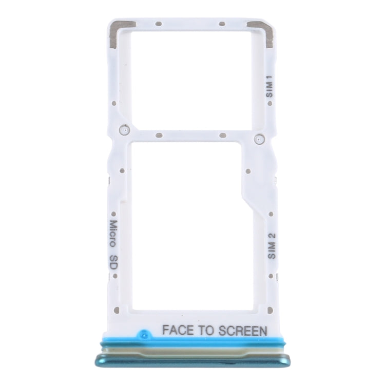 Plateau de carte SIM + plateau de carte SIM / plateau de carte Micro SD pour Xiaomi Redmi Note 9 Pro 5G M2007J17C