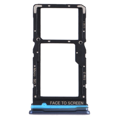 Plateau de carte SIM + plateau de carte SIM / plateau de carte Micro SD pour Xiaomi Redmi Note 9 Pro 5G M2007J17C