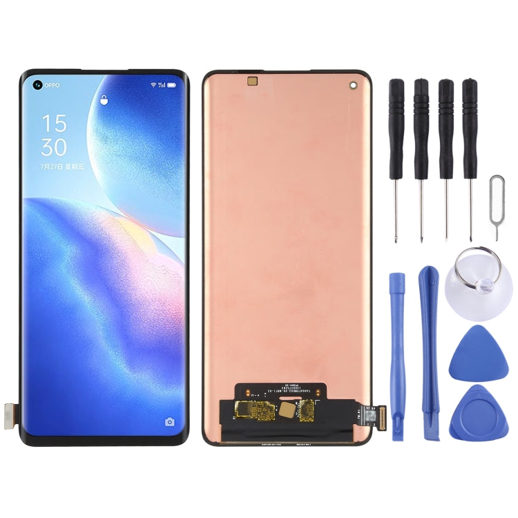 Écran LCD et numériseur en matériau Super AMOLED d'origine, assemblage complet pour OPPO Reno5 Pro 5G / Reno5 Pro + 5G / Find X3 Neo PDSM00, PDST00, CPH2201,PDRM00, PDRT00