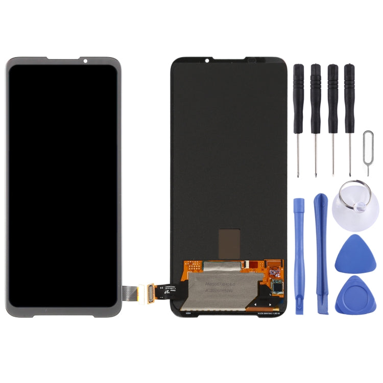 Écran LCD matériel d'origine AMOLED et assemblage complet de numériseur pour Xiaomi Black Shark 3S