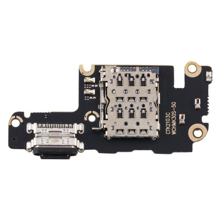 Carte de Port de chargement avec prise de support de carte SIM pour Xiaomi Redmi K30S M2007J3SC