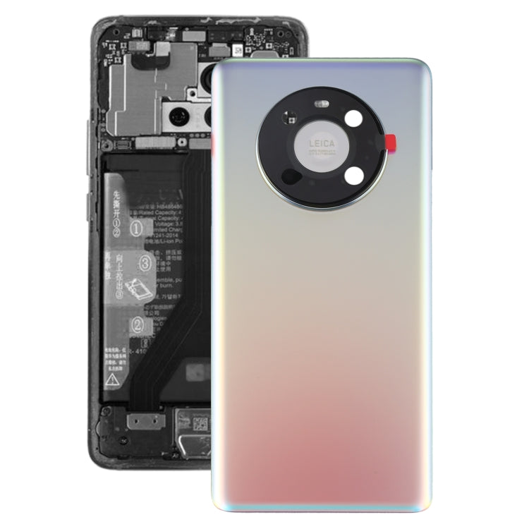 Cache arrière de batterie d'origine avec cache d'objectif d'appareil photo pour Huawei Mate 40