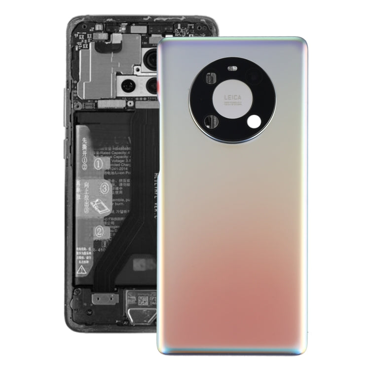 Cache arrière de batterie d'origine avec cache d'objectif d'appareil photo pour Huawei Mate 40 Pro