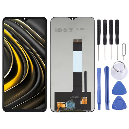 Écran LCD et numériseur assemblage complet pour Xiaomi Redmi Note 9 4G/Poco M3 M2010J19SC M2010J19CG