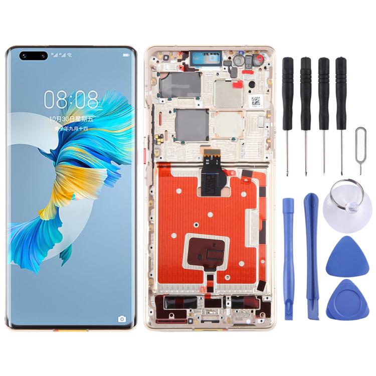 Écran LCD d'origine et numériseur complet avec cadre pour Huawei Mate 40 Pro, For Huawei Mate 40 Pro (Original), For Huawei Mate 40 Pro