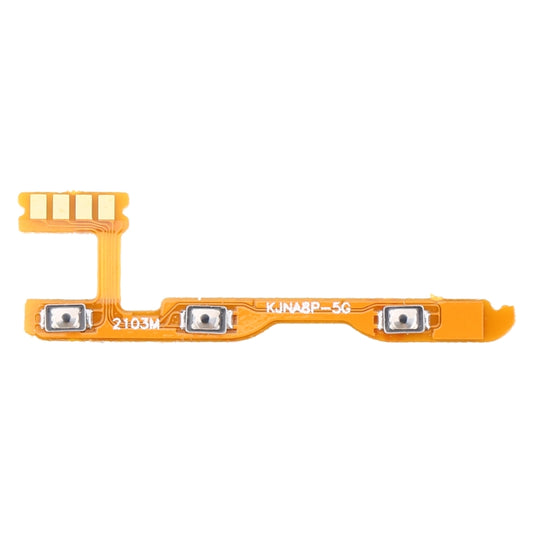 Câble flexible pour bouton d'alimentation et bouton de volume pour Huawei Nova 8 Pro 5G