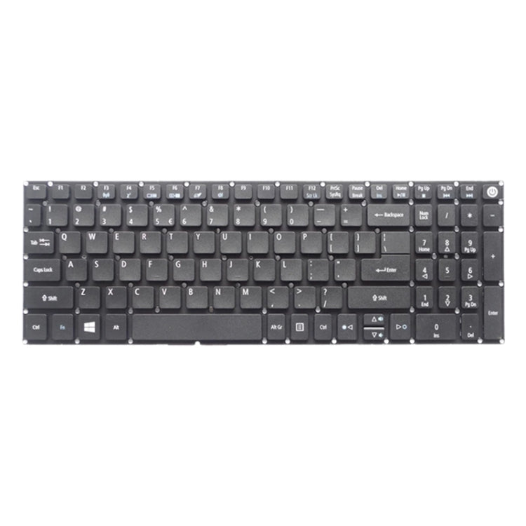 Clavier Version américaine pour Acer Aspire E5-532 E5-522 E5-573 E5-574 E5-722 E5-752 E5-772 E5-773 E5-575 V5-591G V3-574G F5-573G E15 E5-582P