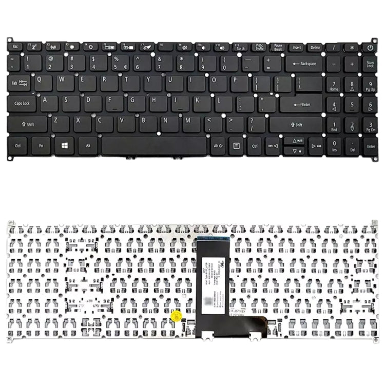 Clavier Version américaine pour Acer Swift 3 SF315-41 SF315-41-R6J9 SF315-41-R7EQ SF315-41-R7JD SF315-41-R9S1
