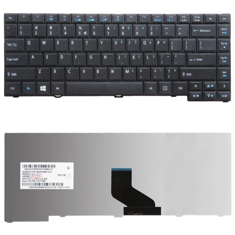 Clavier Version américaine pour Acer TravelMate TM 4750 TM4750 TM4745 TM 4755 TM4740TM 4741 P243