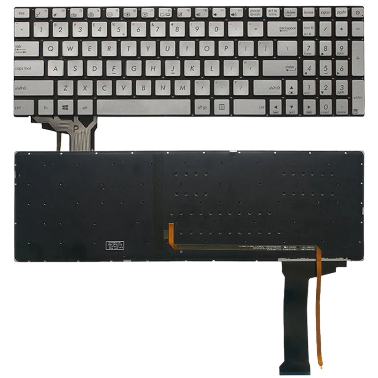 Clavier Version américaine avec rétro-éclairage, pour Asus GL552 GL552J GL552JX GL552V GL552VL GL552VW N552VW N552VX G771JM G771JW