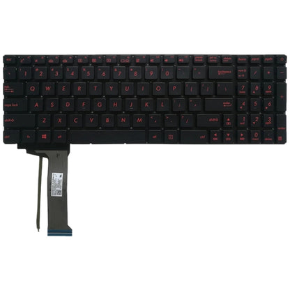 Clavier Version américaine avec rétro-éclairage, pour Asus GL552 GL552J GL552JX GL552V GL552VL GL552VW N552VW N552VX G771JM G771JW