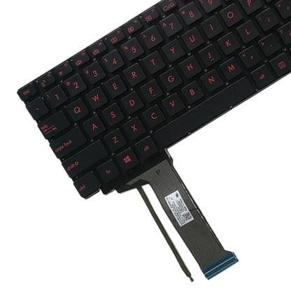 Clavier Version américaine avec rétro-éclairage, pour Asus GL552 GL552J GL552JX GL552V GL552VL GL552VW N552VW N552VX G771JM G771JW