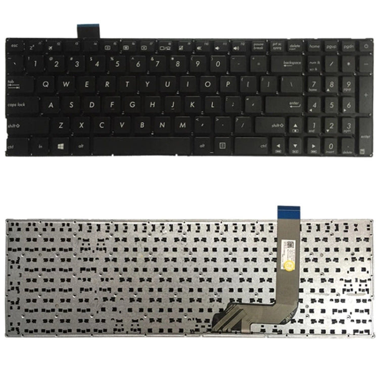 Clavier Version américaine pour Asus X542BA X542 X542B X542U X542UR X542BP X542UN X542UF X542UA X542UQ