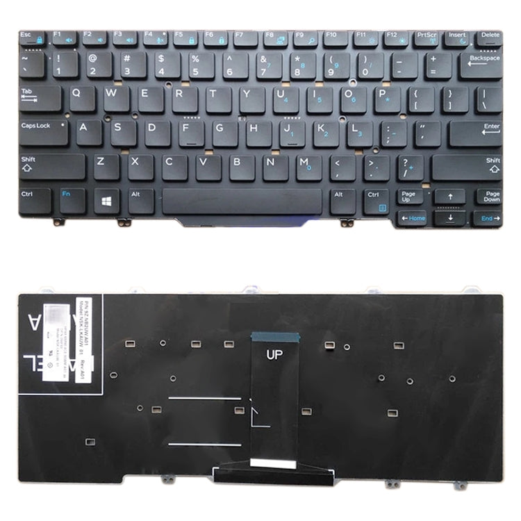 Clavier Version américaine pour Dell Latitude 3340 E3340 7350 E5450 E7450 5450 7450