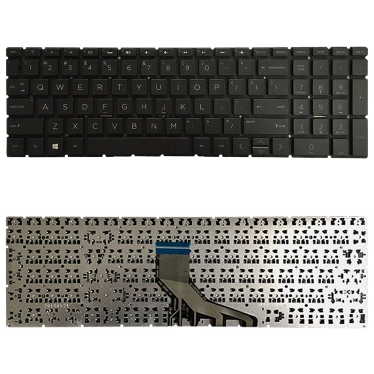 Clavier version américaine pour HP 15-DA 15-DB 15-DX 15-DR 250 G7 255