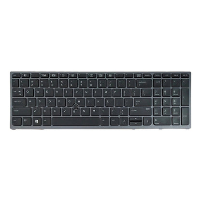 Clavier version américaine avec rétroéclairage pour HP Zbook 15 17 G3 848311-001