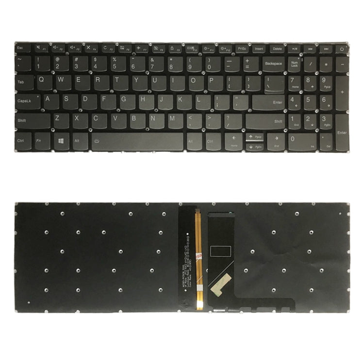 Clavier version américaine avec rétroéclairage pour Lenovo IdeaPad 320-15 320-15ABR 320-15AST 320-15IAP