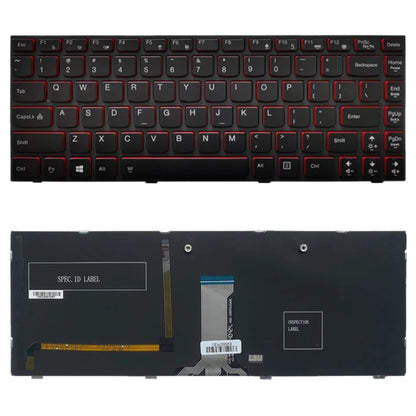 Clavier version américaine avec rétroéclairage pour Lenovo IdeaPad Y400 Y400N Y410P Y430P