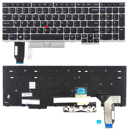Clavier Version américaine pour Lenovo Thinkpad E580 E585 E590 E595 T590 P53S L580 L590 P52 P72 P53 P73