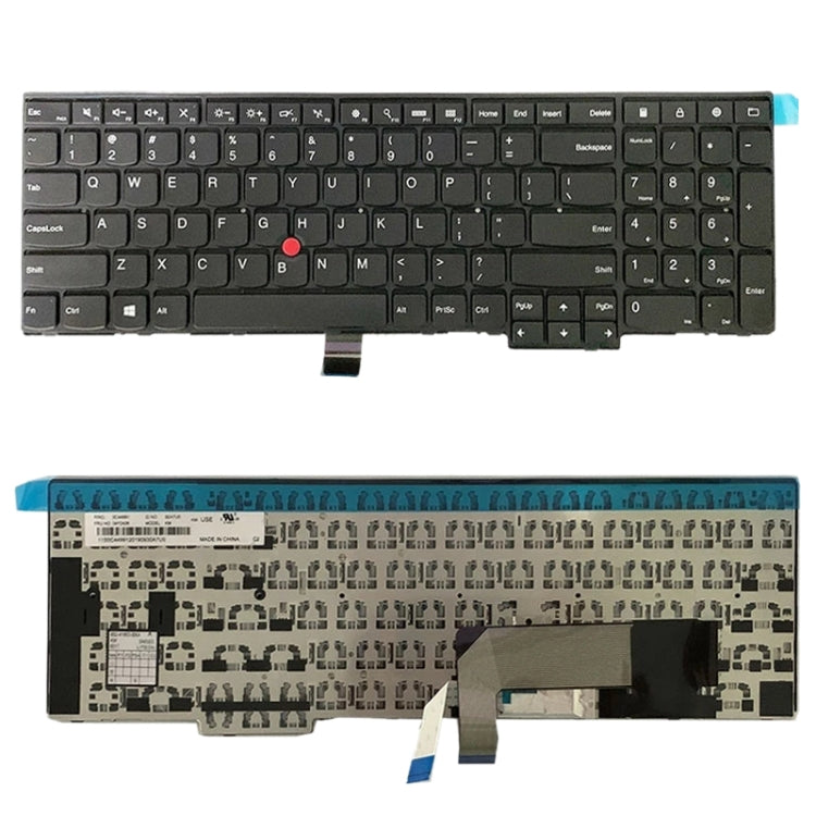 Clavier Version américaine pour Lenovo Thinkpad W540 T540P W541 T550 W550S L540 L560 E531 E540 P50S T560
