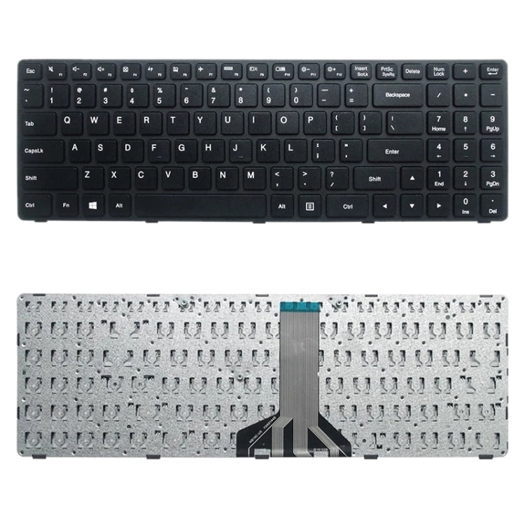 Clavier Version américaine pour Lenovo Ideapad 100-15 100-15IBY 100-15IBD 300-15 B50-10 B50-50