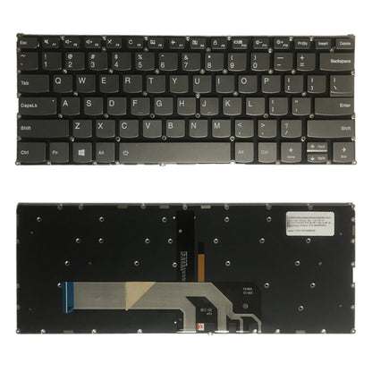 Clavier Version américaine avec rétro-éclairage pour Lenovo Yoga 730-13IKB 730-13IWL 730-15IKB 730-15IWL 530-14 530-14IKB FLEX6-14