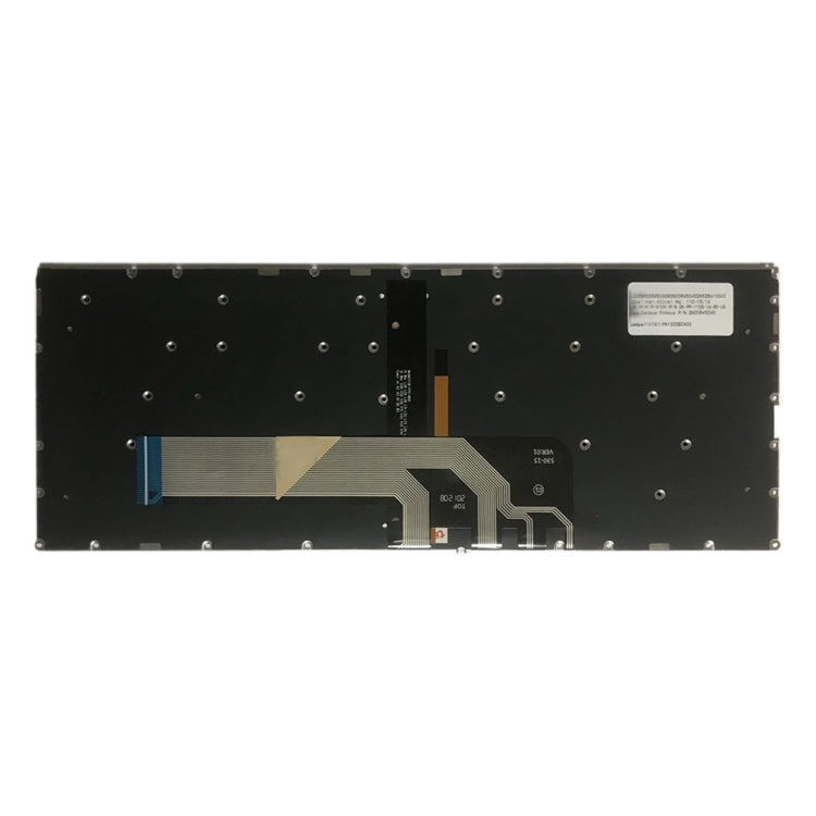 Clavier Version américaine avec rétro-éclairage pour Lenovo Yoga 730-13IKB 730-13IWL 730-15IKB 730-15IWL 530-14 530-14IKB FLEX6-14