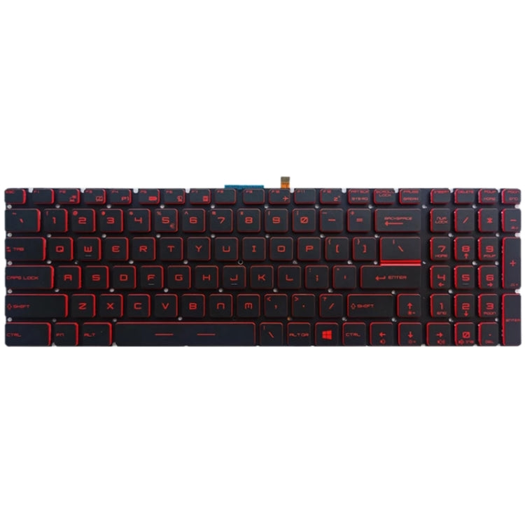 Clavier Version américaine avec rétro-éclairage pour MSI GT62 GT72 GE62 GE72 GS60 GS70 GL62 GL72 GP62 GT72S GP72 GL63 GL73