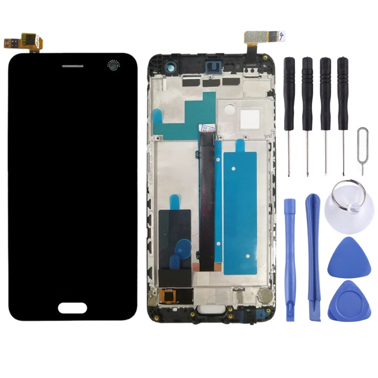 Écran LCD et numériseur assemblage complet avec cadre pour ZTE Blade V8 BV0800