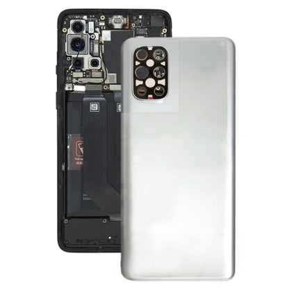 Couvercle arrière de batterie pour OnePlus 8T + 5G, avec couvercle d'objectif d'appareil photo