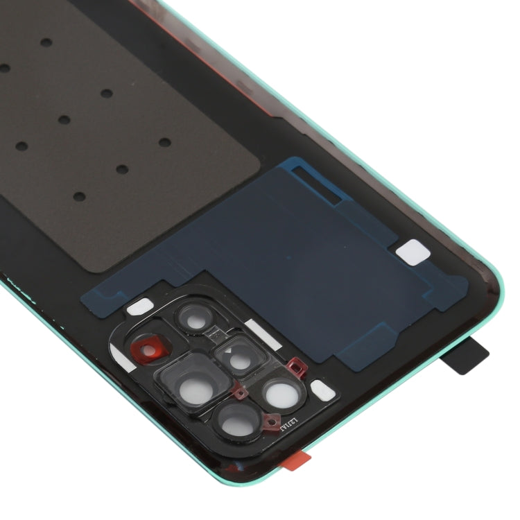 Couvercle arrière de la batterie pour OnePlus 8T, avec couvercle d'objectif d'appareil photo, For OnePlus 8T(with Camera Lens Frame)