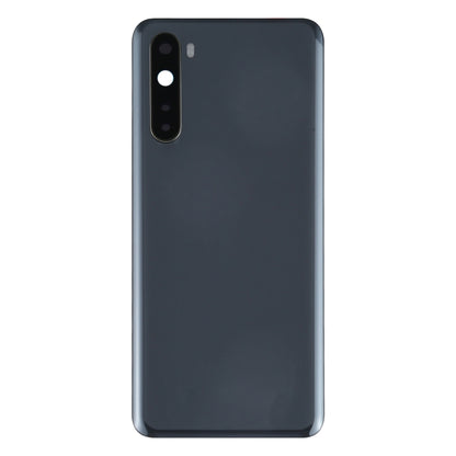 Couvercle arrière de la batterie pour OnePlus Nord, avec couvercle d'objectif d'appareil photo