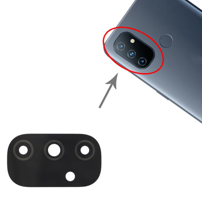 Objectif de caméra arrière pour OnePlus Nord N100, 10 pièces