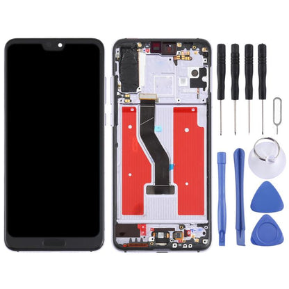 Écran LCD et numériseur complet avec cadre pour Huawei P20 Pro