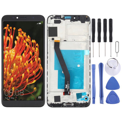 Écran LCD et numériseur complet avec cadre pour Huawei Y6 (2018)
