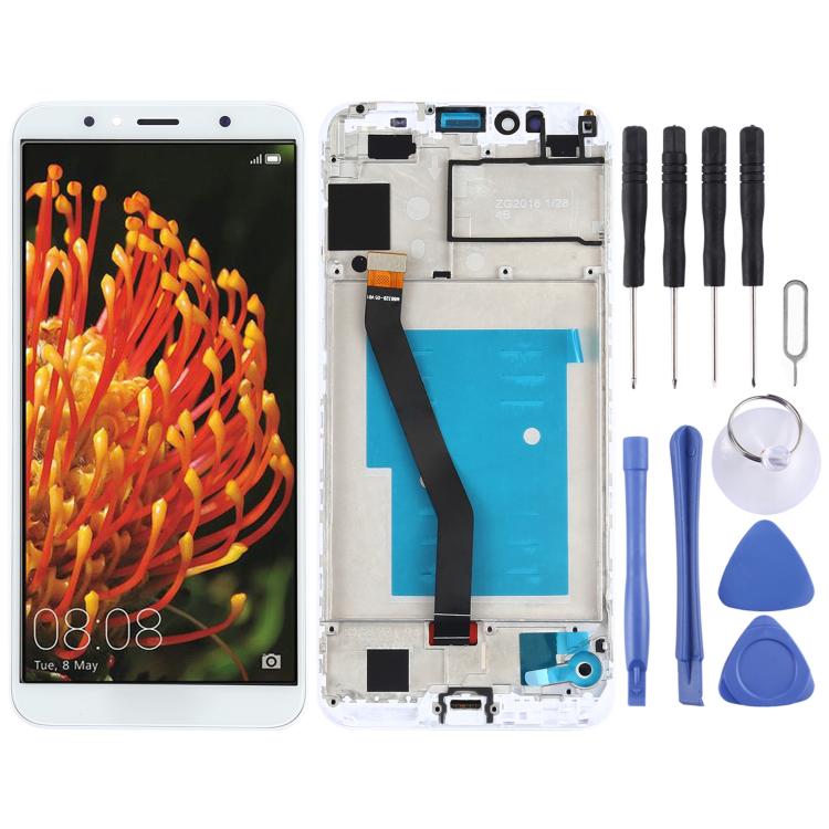 Écran LCD et numériseur complet avec cadre pour Huawei Y6 (2018)