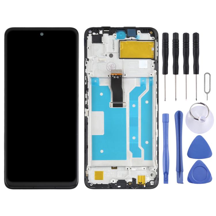 Écran LCD et numériseur complet avec cadre pour Huawei P Smart 2021