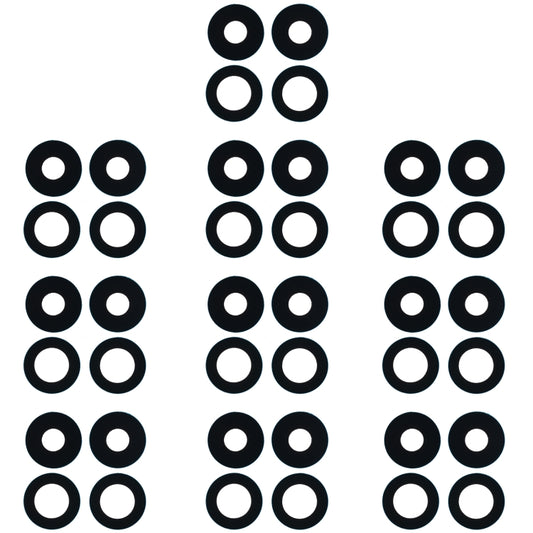 Objectif de caméra arrière pour OPPO Reno4 SE/A93 4G/OPPO Reno4 F/Reno4 Lite/F17 Pro PEAT00 PEAM00, 10 pièces