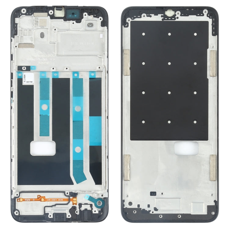 Pour OPPO A15s / A15 / A35 CPH2185 CPH2179 boîtier avant cadre LCD plaque de lunette