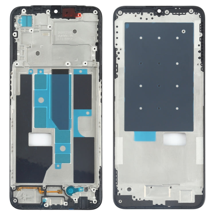 Pour OPPO A55 5G PEMM00, boîtier avant, cadre LCD, plaque de lunette