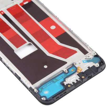 Pour OPPO A53 4G / A32(2020)4G / A33 (2020) 4G / A53s 4G CPH2127, boîtier avant, cadre LCD, plaque de lunette