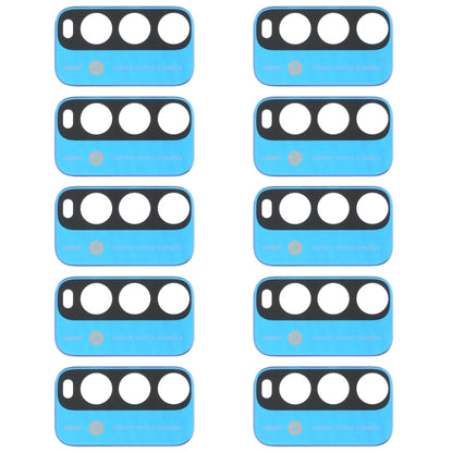 Objectif de caméra arrière 10 PCS pour Xiaomi Redmi Note 9 4G M2010J19SC