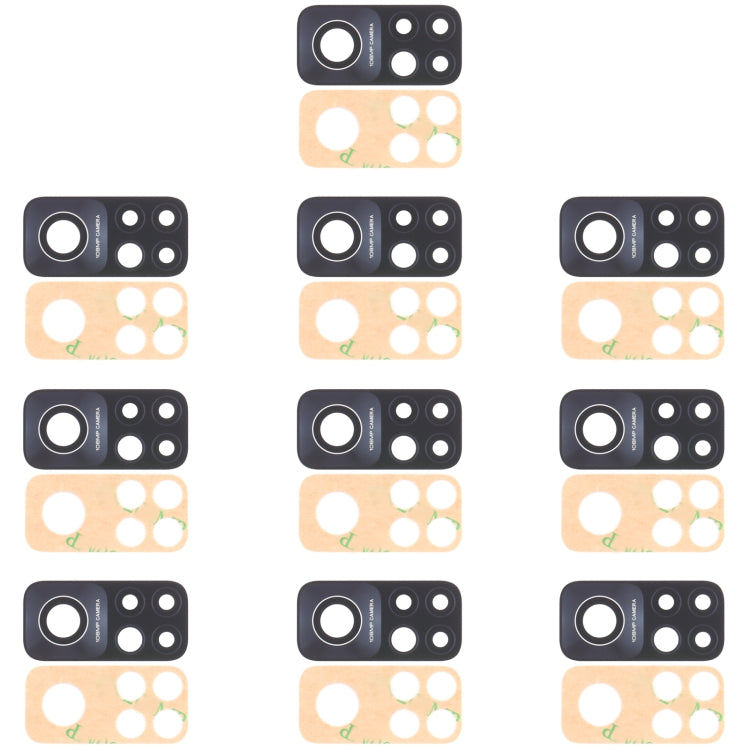 Objectif de caméra arrière 10 pièces pour Xiaomi Mi 10T Pro 5G (108MP) M2007J3SG M2007J3SP M2007J3SI M2007J17C