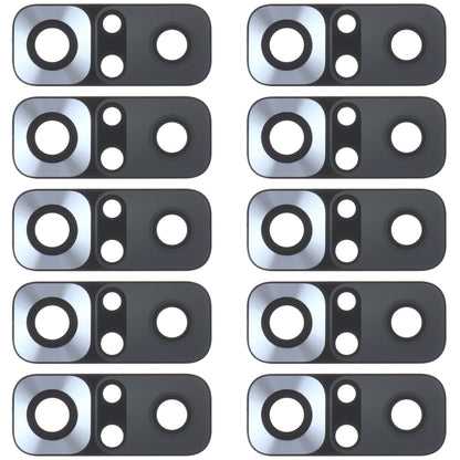 Objectif de caméra arrière 10 pièces pour Xiaomi Redmi Note 10 4G M2101K7AI M2101K7AG