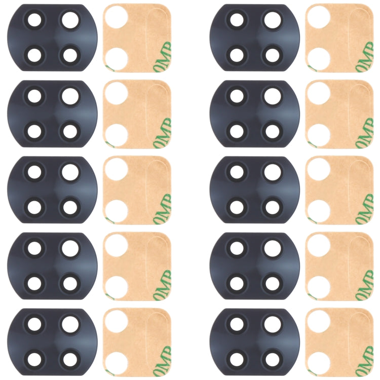 Objectif de caméra arrière 10 PCS pour Xiaomi Mi 10T Lite 5G M2007J17G