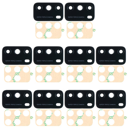 Objectif de caméra arrière 10 pièces pour Xiaomi Poco M3 M2010J19CG M2010J19CI
