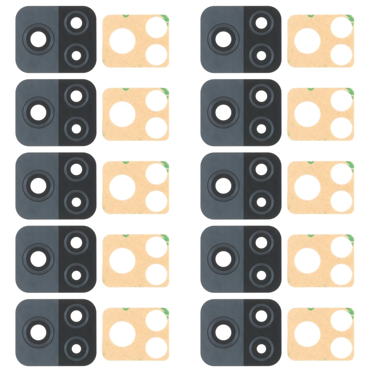 Objectif de caméra arrière pour Vivo iQOO U3 V2061A, 10 pièces