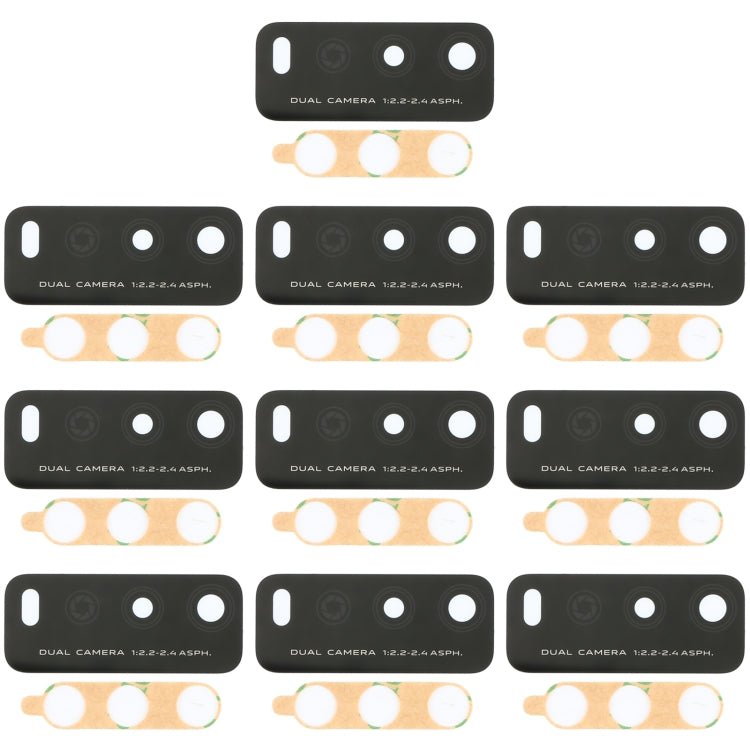 Objectif de caméra arrière pour Vivo Y11s / Y30 Standard / Y30G / Y12s / Y12a / Y12s 2021, 10 pièces