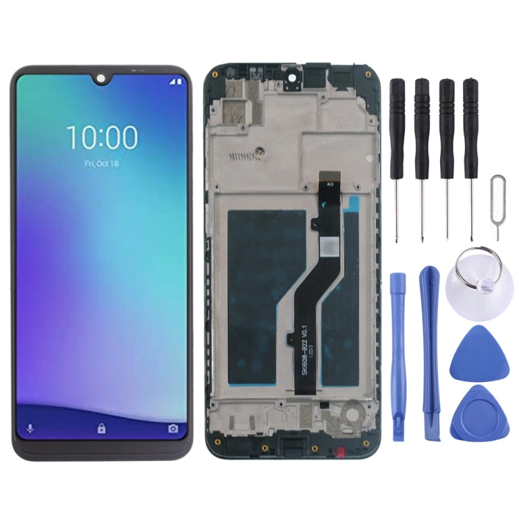 Écran LCD et numériseur complet avec cadre pour ZTE Blade A5 2020