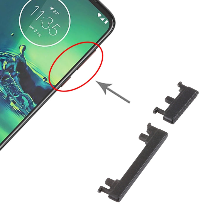 Bouton d'alimentation et bouton de contrôle du volume pour Motorola Moto G8 Play XT2015 XT2015-2